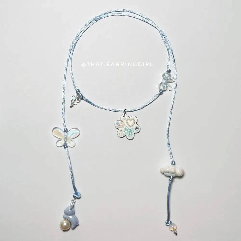 Coquette Clouds - Handmade Necklace