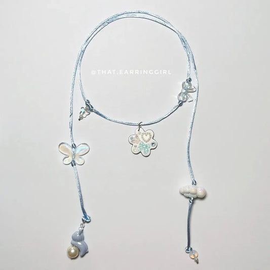 Coquette Clouds - Handmade Necklace