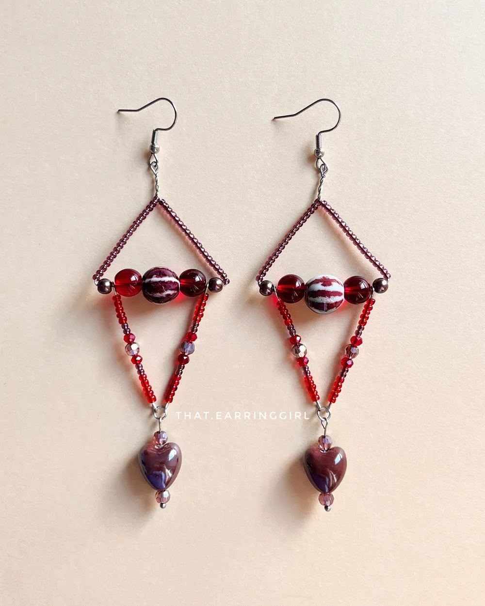 Dark Romance - Handmade Earrings