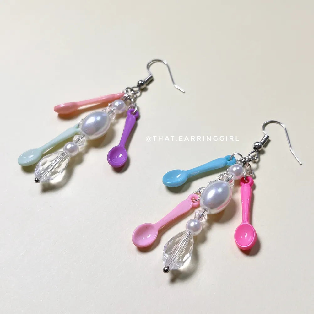 Spoon Full of Sugar - Handmade Earrings