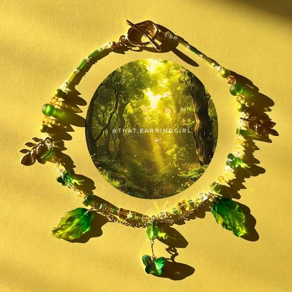 Evergreen Heaven - Handmade Necklace