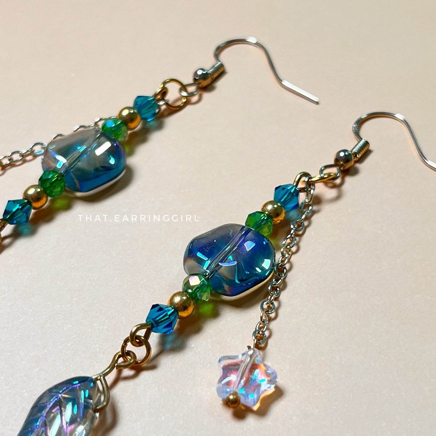 Jungle Night - Handmade Earrings