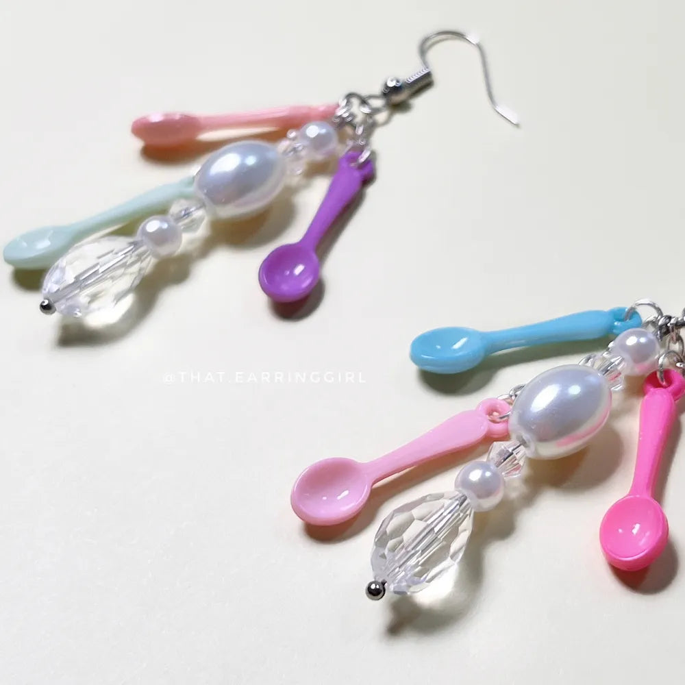 Spoon Full of Sugar - Handmade Earrings