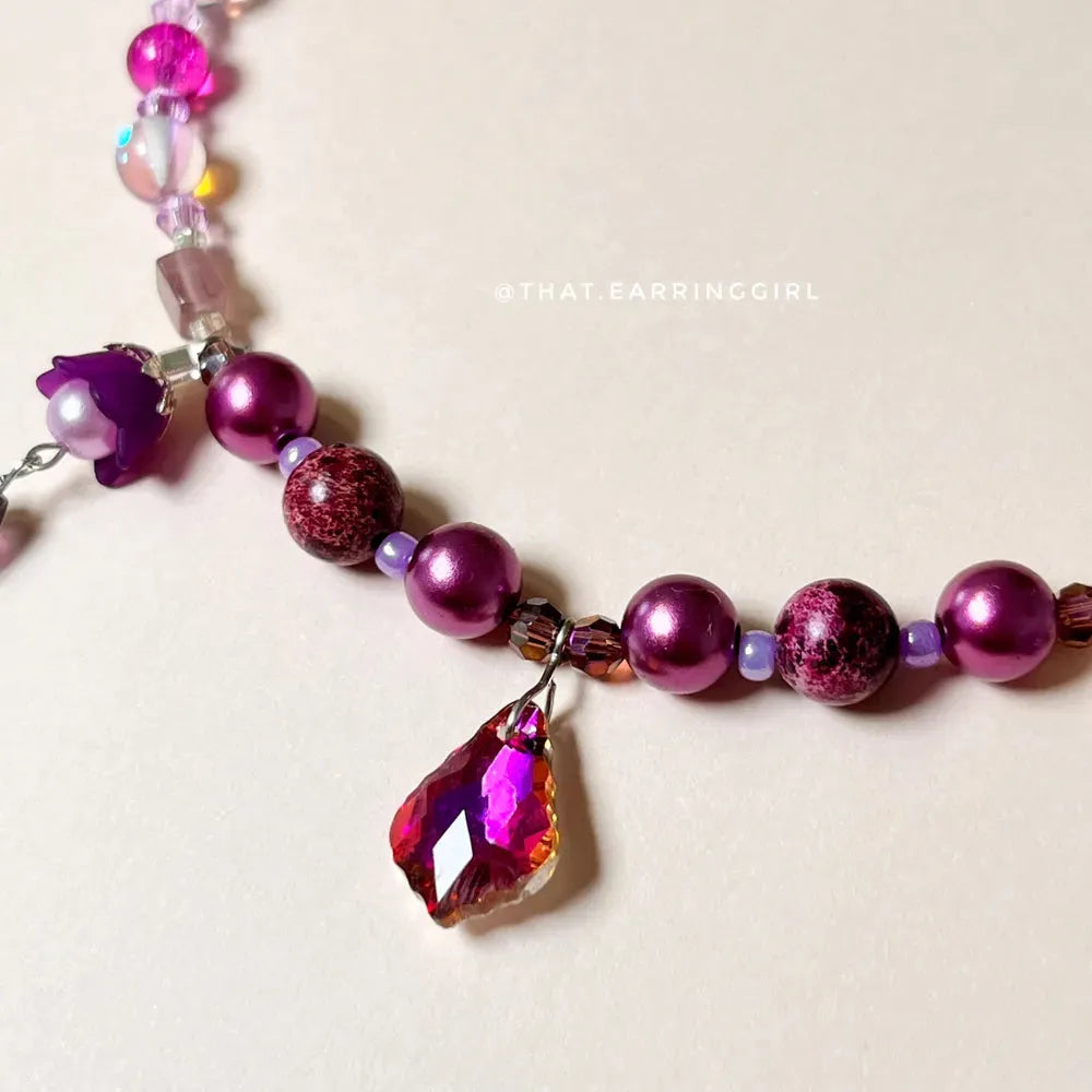 Amethyst's Enchantment - Handmade Necklace