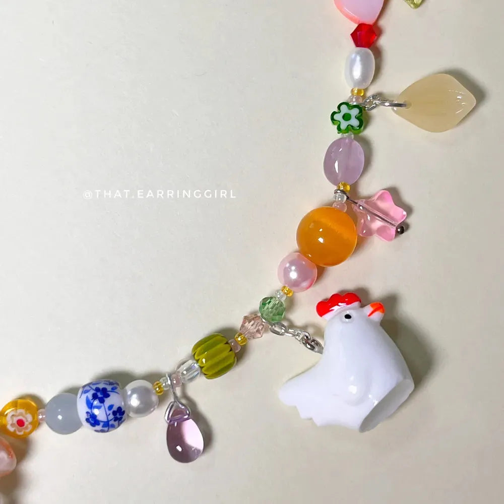Cluck Couture - Handmade Necklace