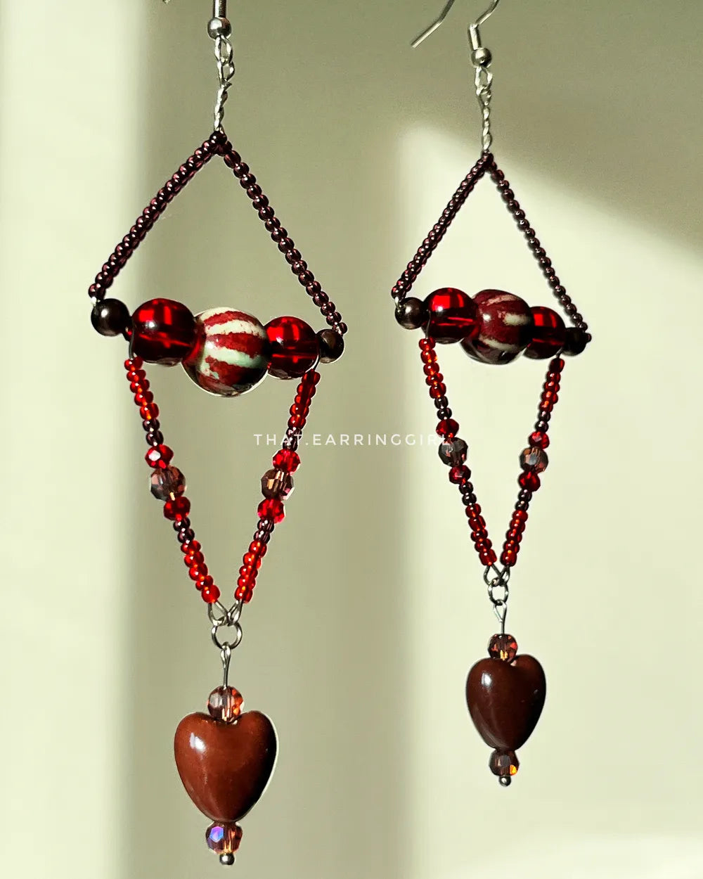 Dark Romance - Handmade Earrings