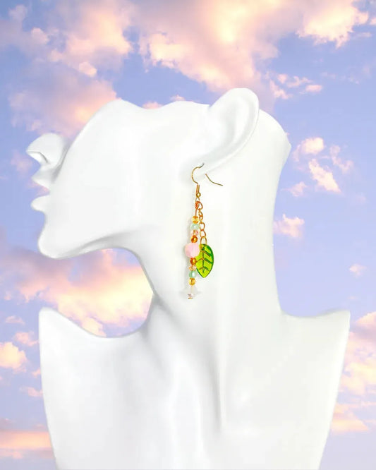 Blooming Whisper - Handmade Earrings
