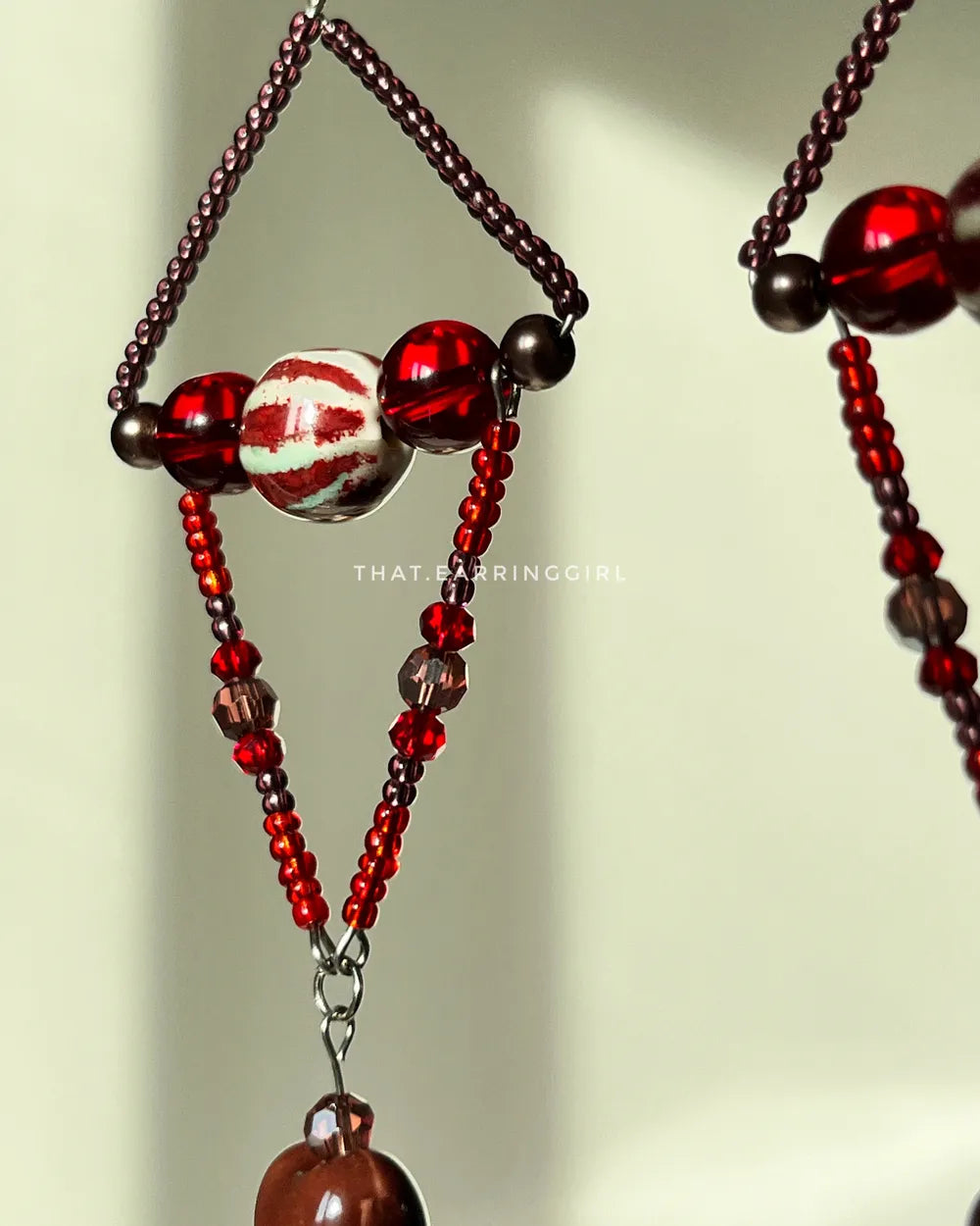 Dark Romance - Handmade Earrings