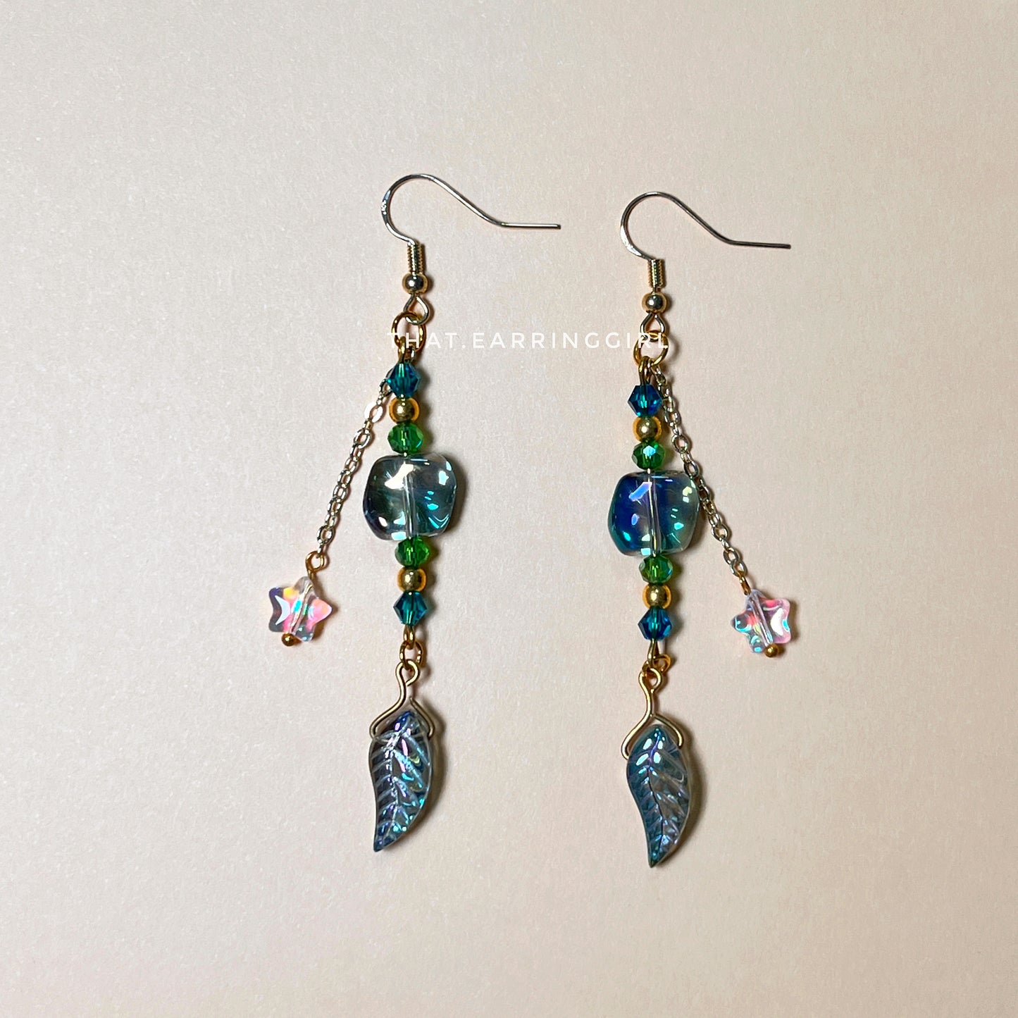 Jungle Night - Handmade Earrings