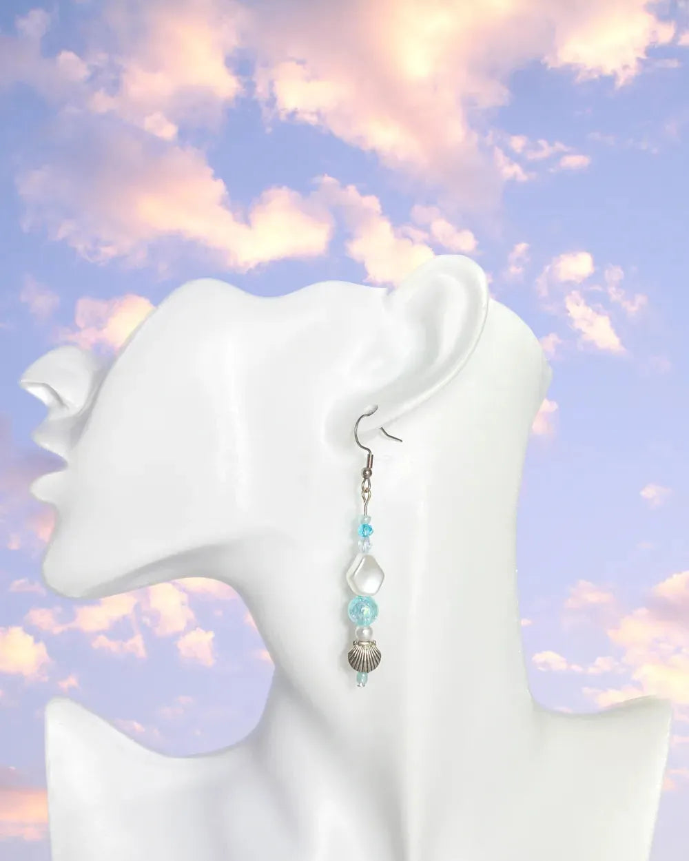 Deep Sea Sparkle - Handmade Earrings