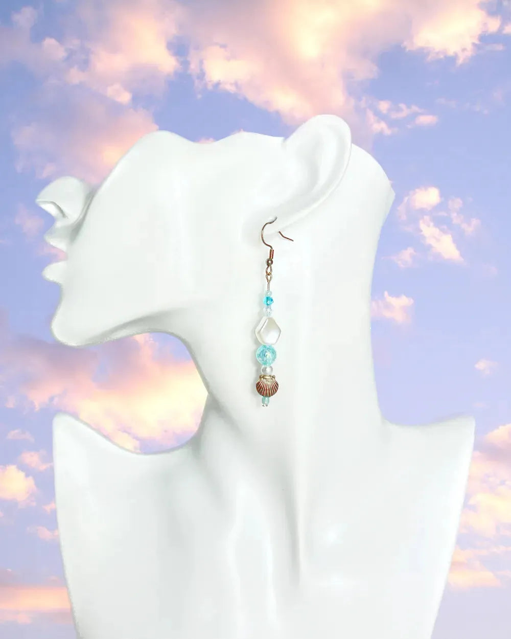 Deep Sea Sparkle - Handmade Earrings