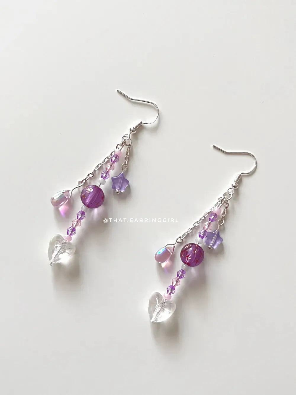 Diamond Castle - Handmade Earrings