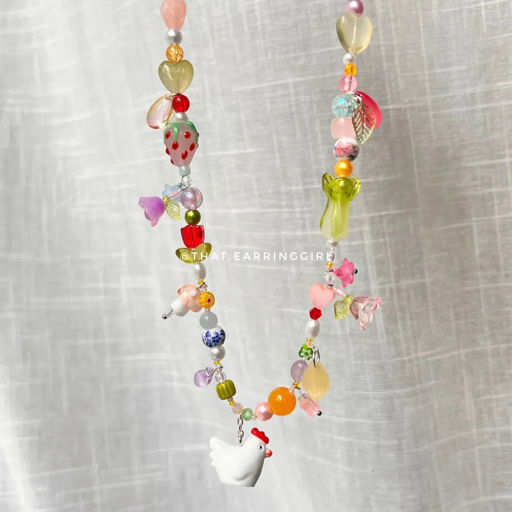 Cluck Couture - Handmade Necklace
