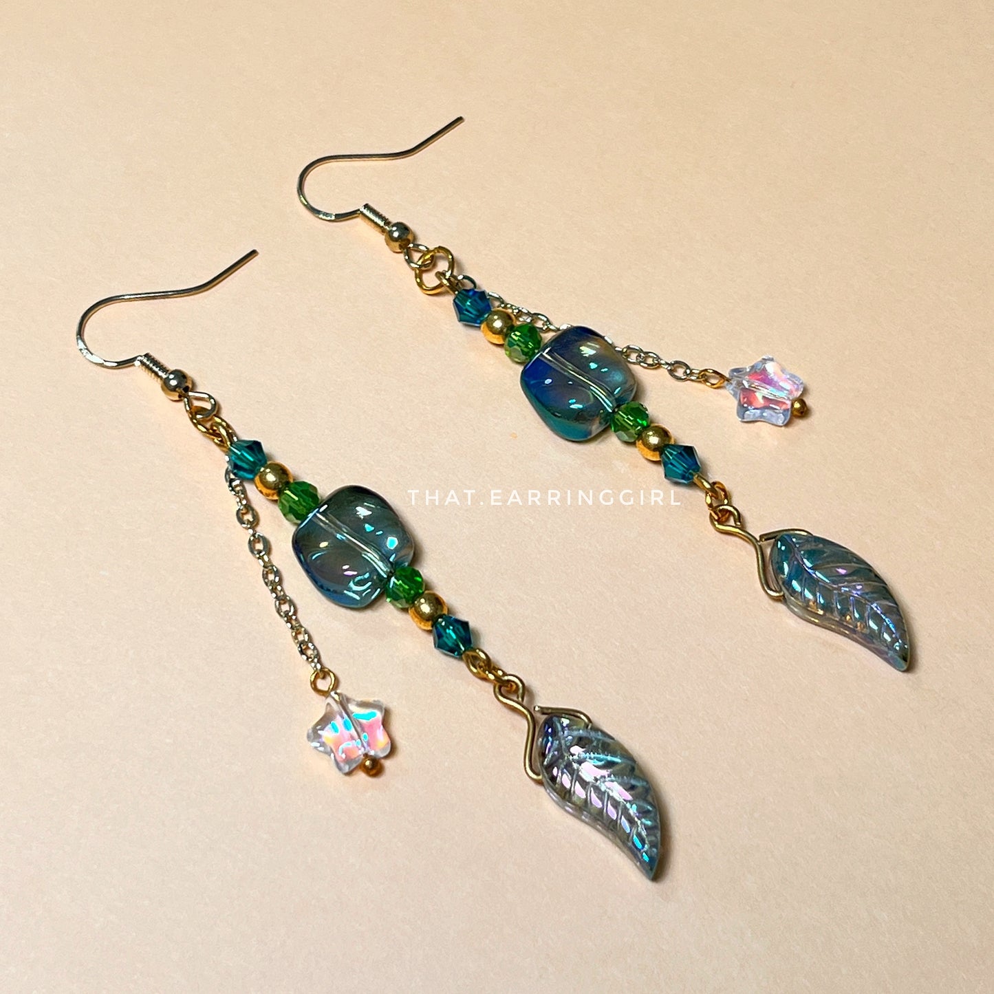 Jungle Night - Handmade Earrings