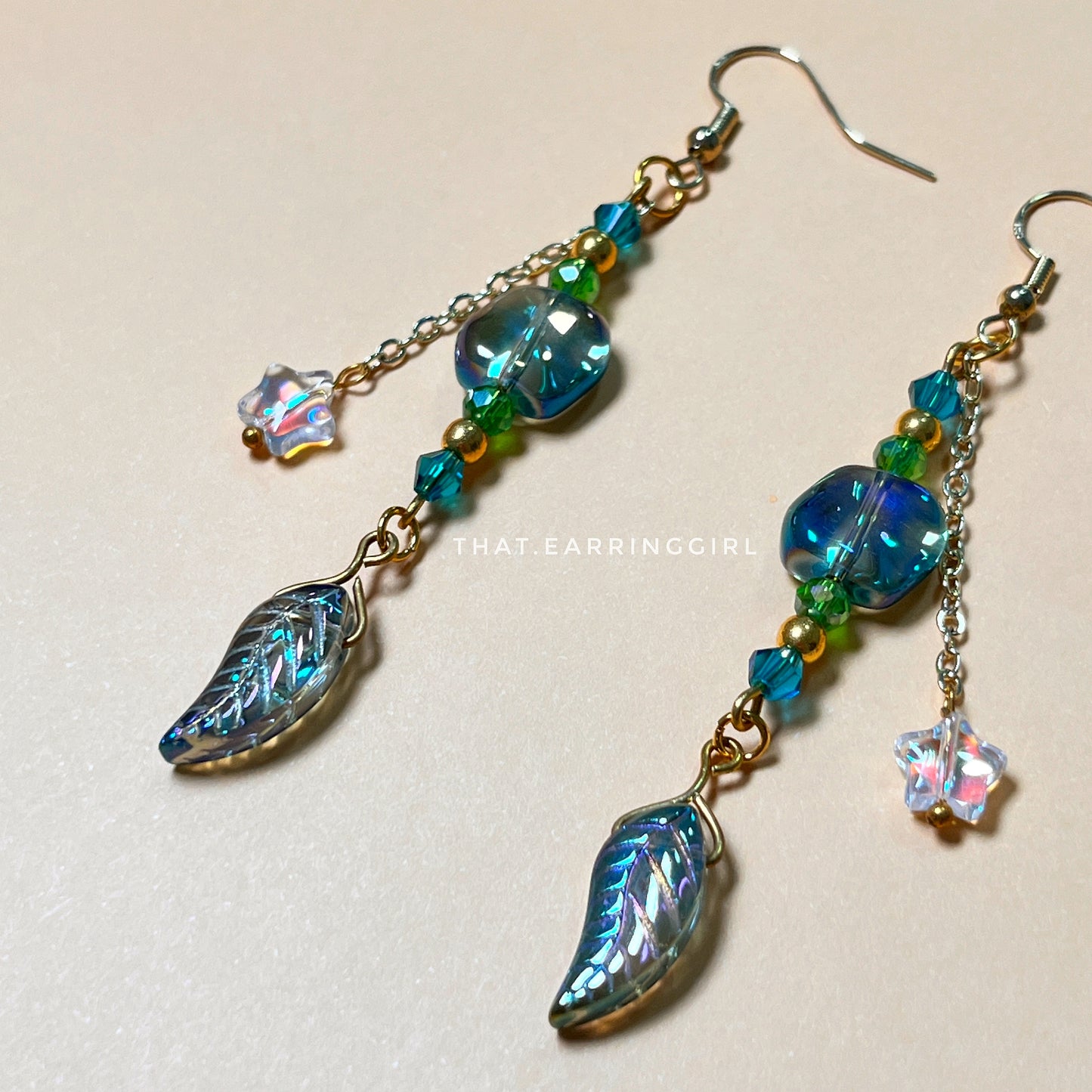 Jungle Night - Handmade Earrings