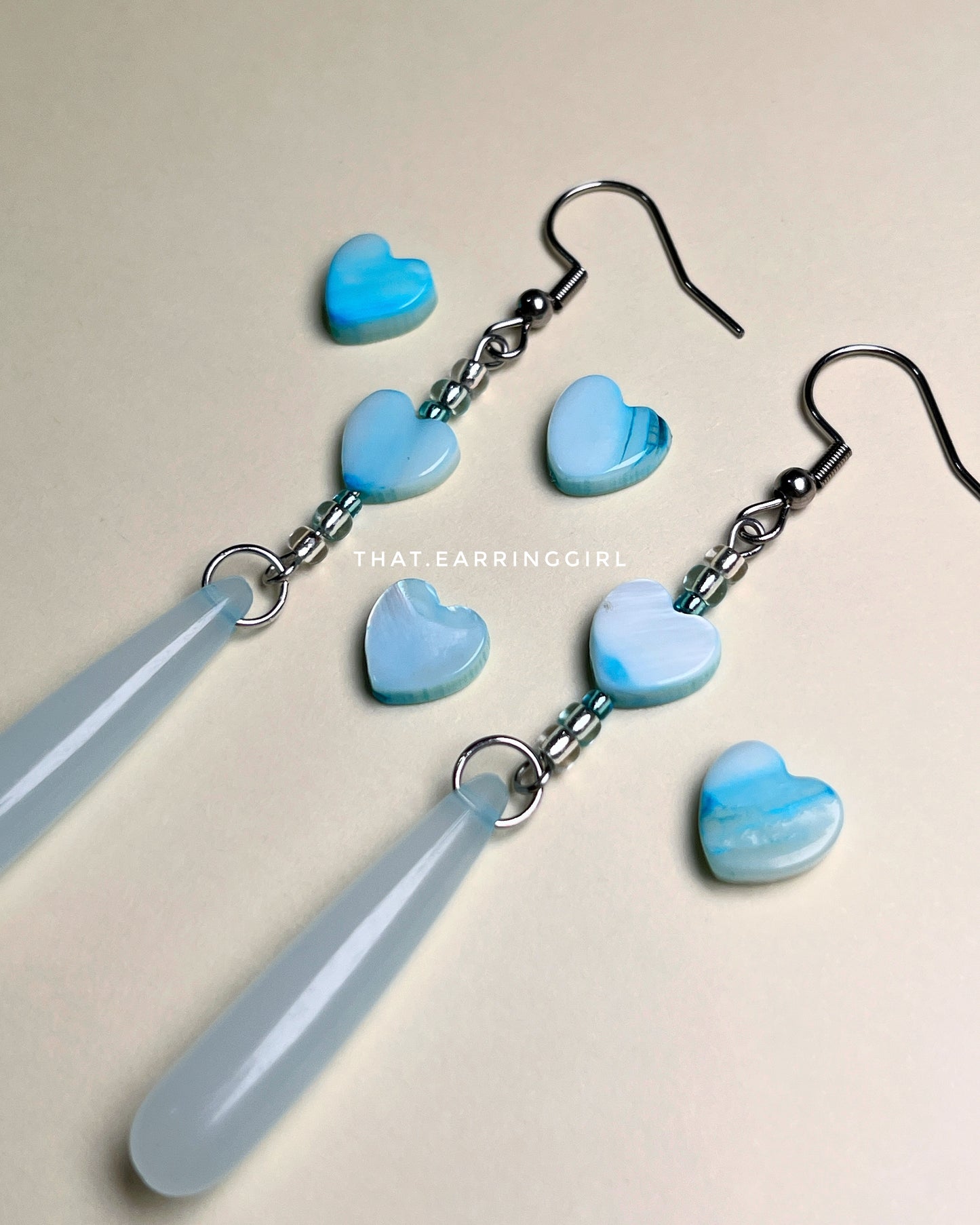 Lovely Seabreeze - Handmade Earrings