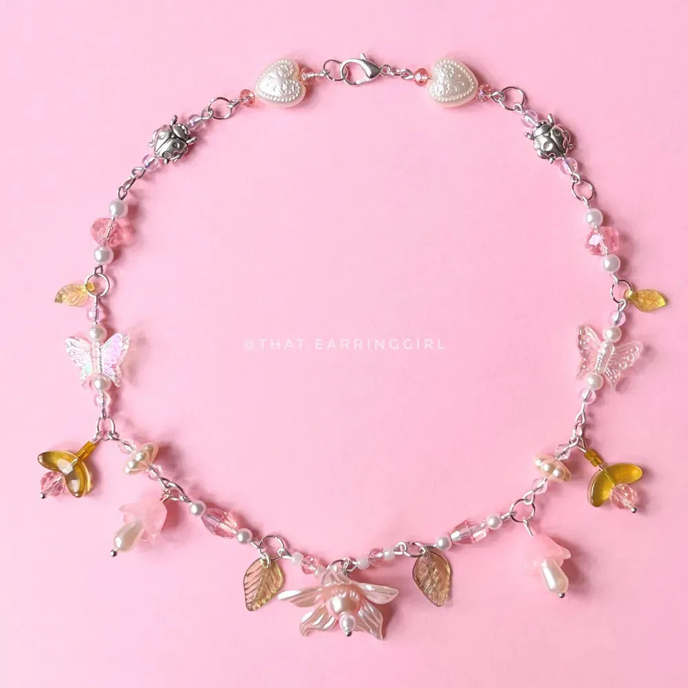Fairy Garden - Handmade Necklace