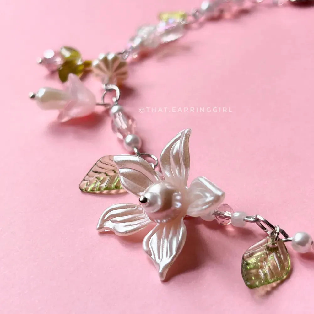 Fairy Garden - Handmade Necklace