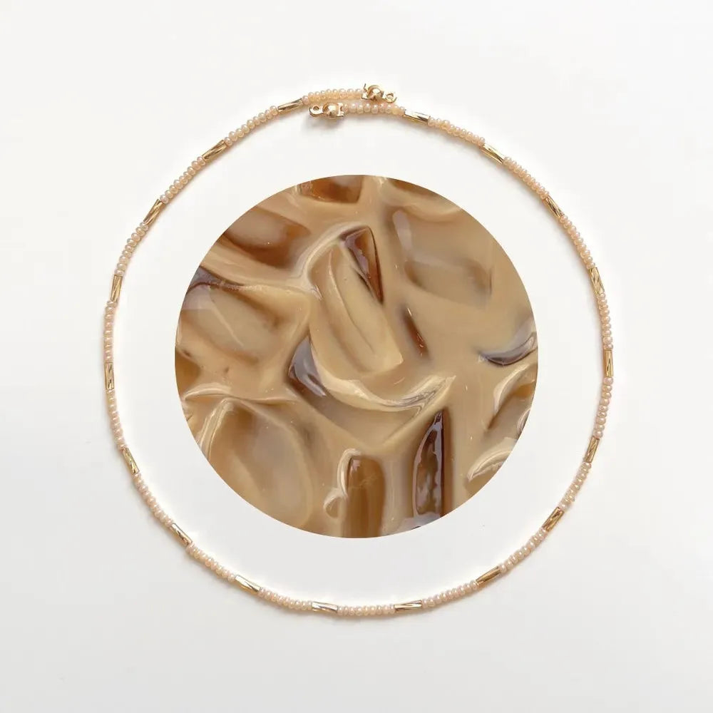 Iced Latte - Handmade Necklace