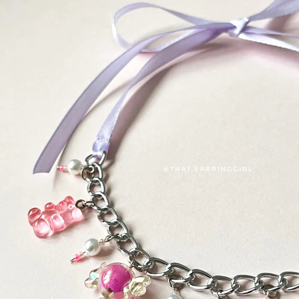 Sweet Gummybears - Handmade Necklace