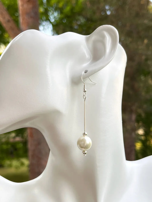 The Pearl - Handmade Earrings