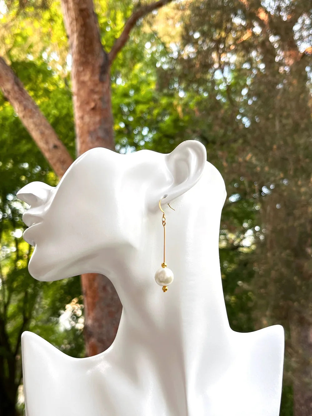 The Pearl - Handmade Earrings