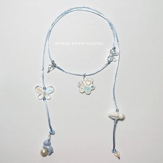 Coquette Clouds - Handmade Necklace