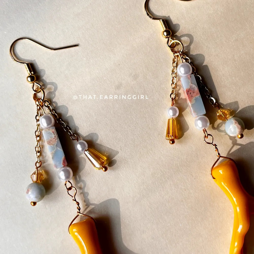 Coral Reef - Handmade Earrings