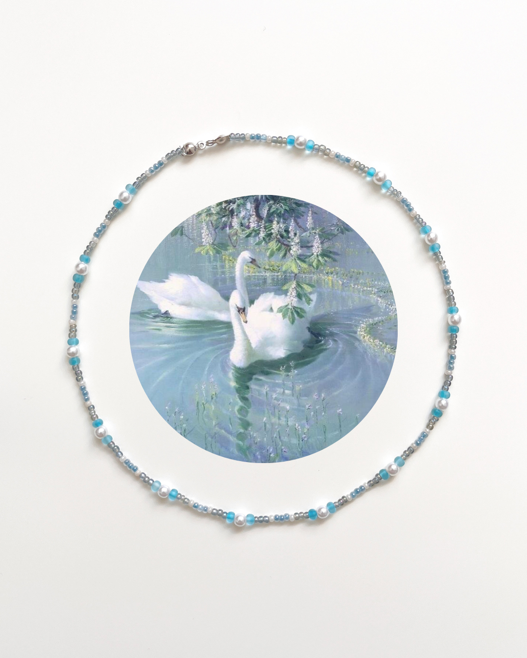 Swan Lake - Handmade Necklace