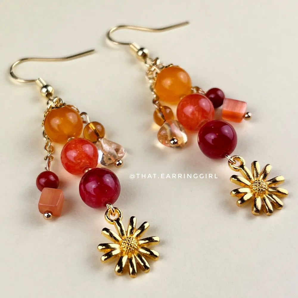 Marigold - Handmade Earrings