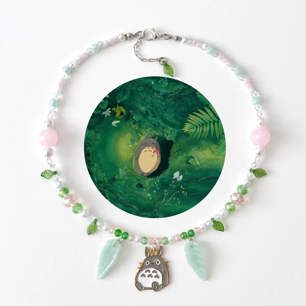 Totoro Meadow - Handmade Necklace