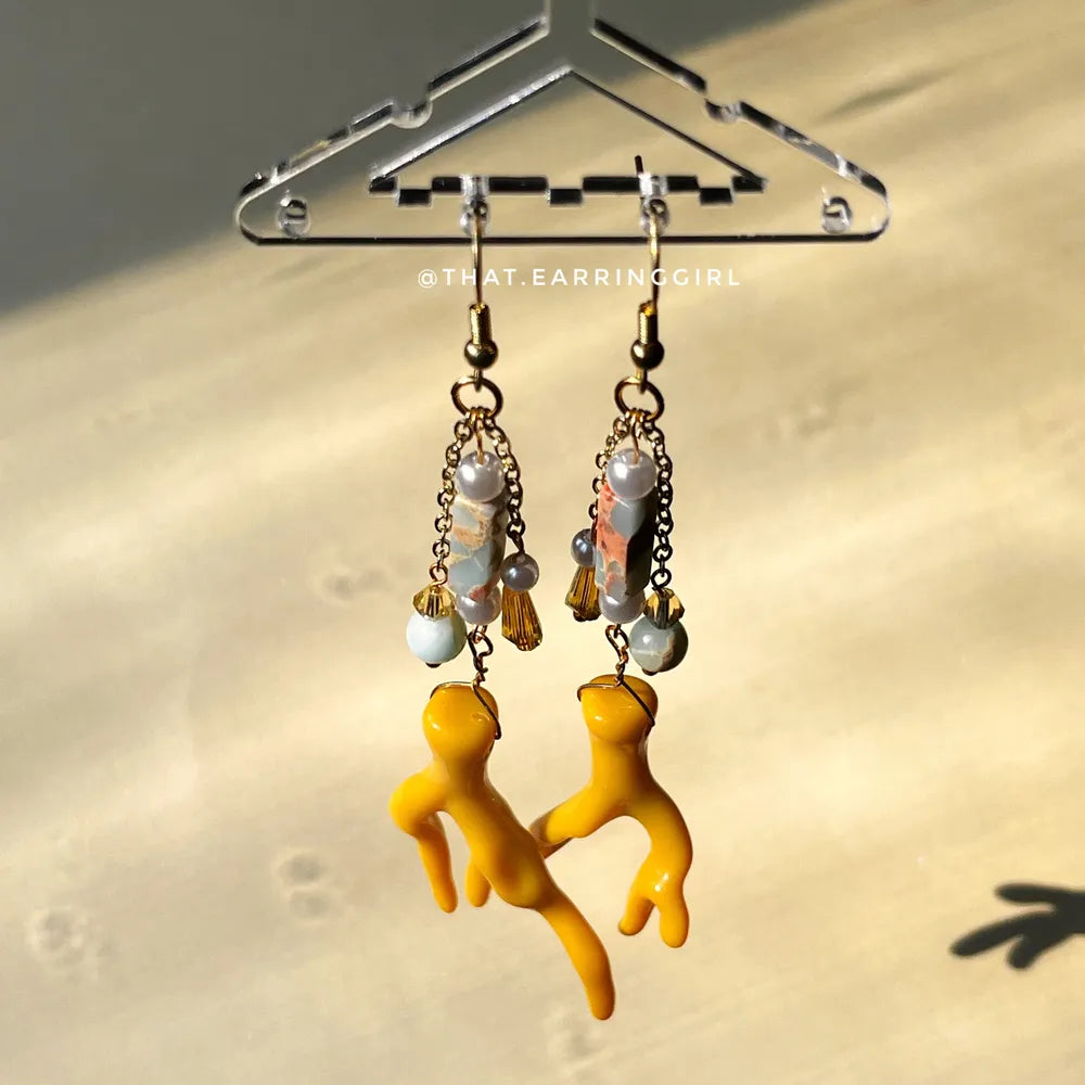 Chicken Feet Princess - Handmade Earrings