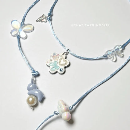 Coquette Clouds - Handmade Necklace