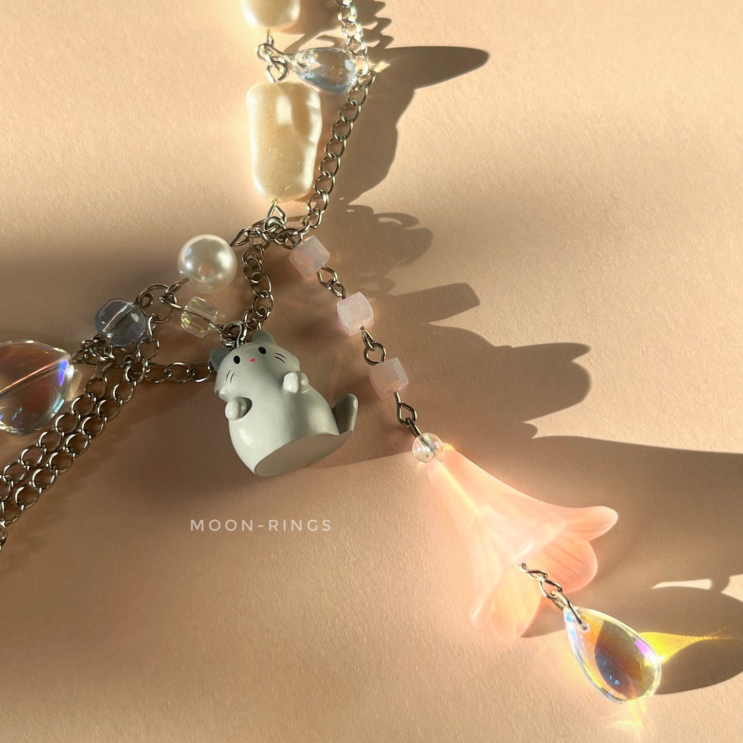 Angel Purr - Handmade Necklace