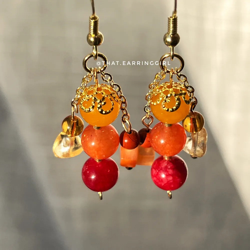 Marigold - Handmade Earrings