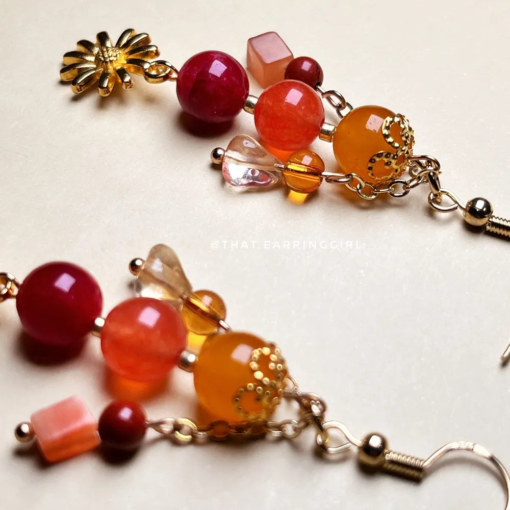 Marigold - Handmade Earrings