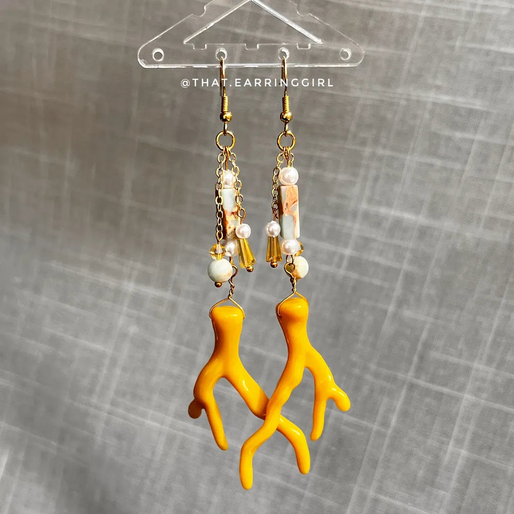 Coral Reef - Handmade Earrings