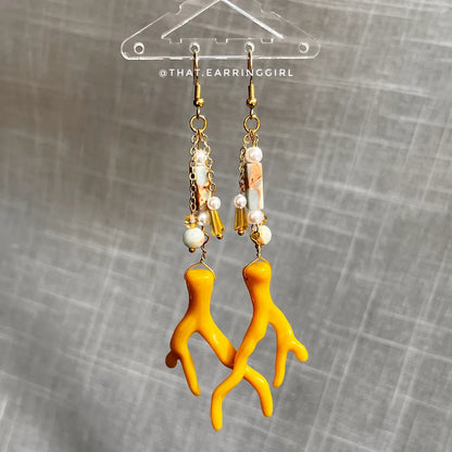 Coral Reef - Handmade Earrings