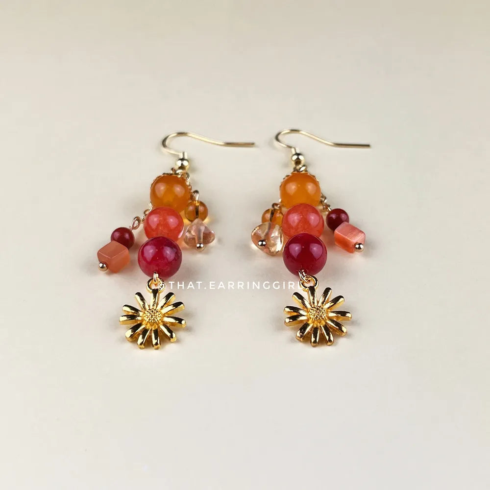 Marigold - Handmade Earrings