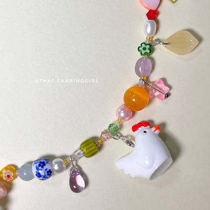 Cluck Couture - Handmade Necklace