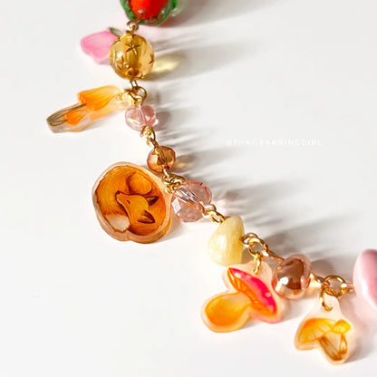 Autumn Fox - Handmade Necklace