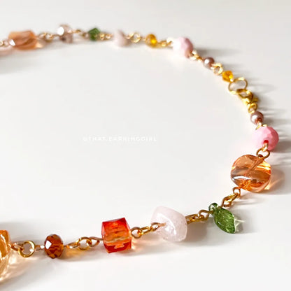 Autumn Fox - Handmade Necklace