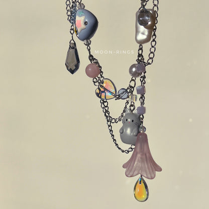 Angel Purr - Handmade Necklace