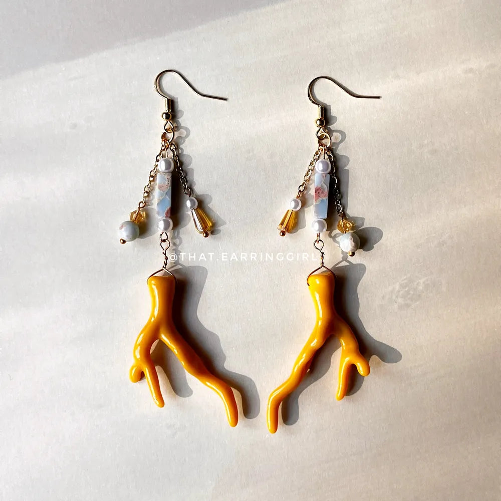 Chicken Feet Princess - Handmade Earrings