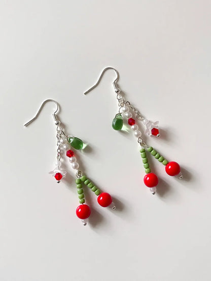 Cherry Picking - Handmade Earrings