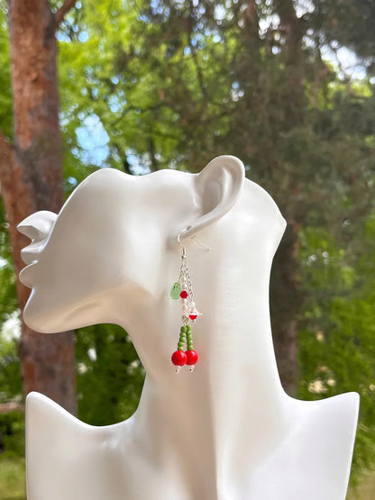 Cherry Picking - Handmade Earrings