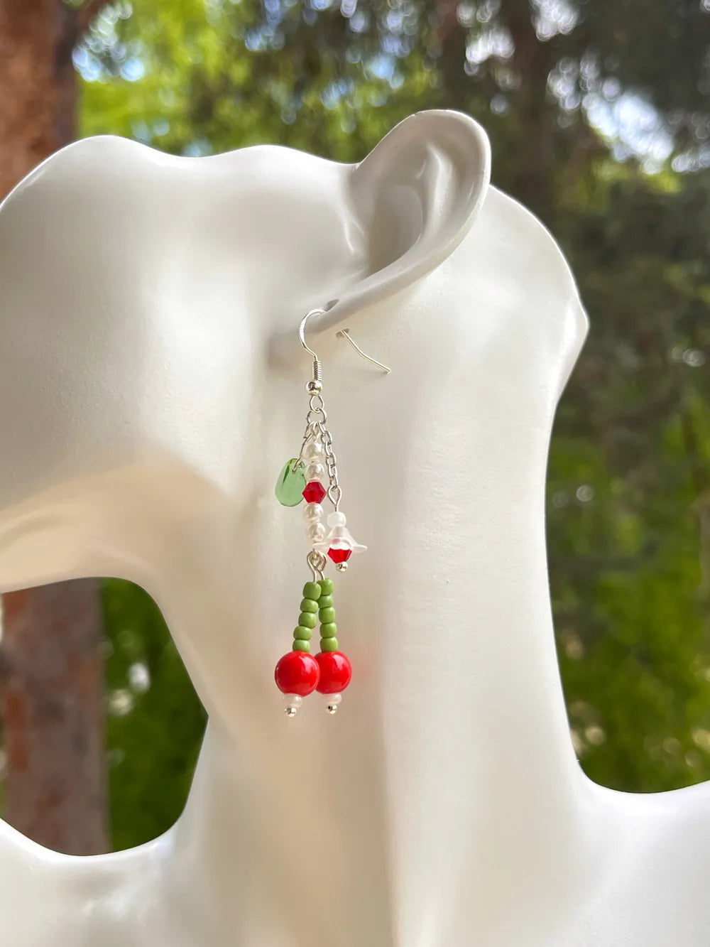 Cherry Picking - Handmade Earrings