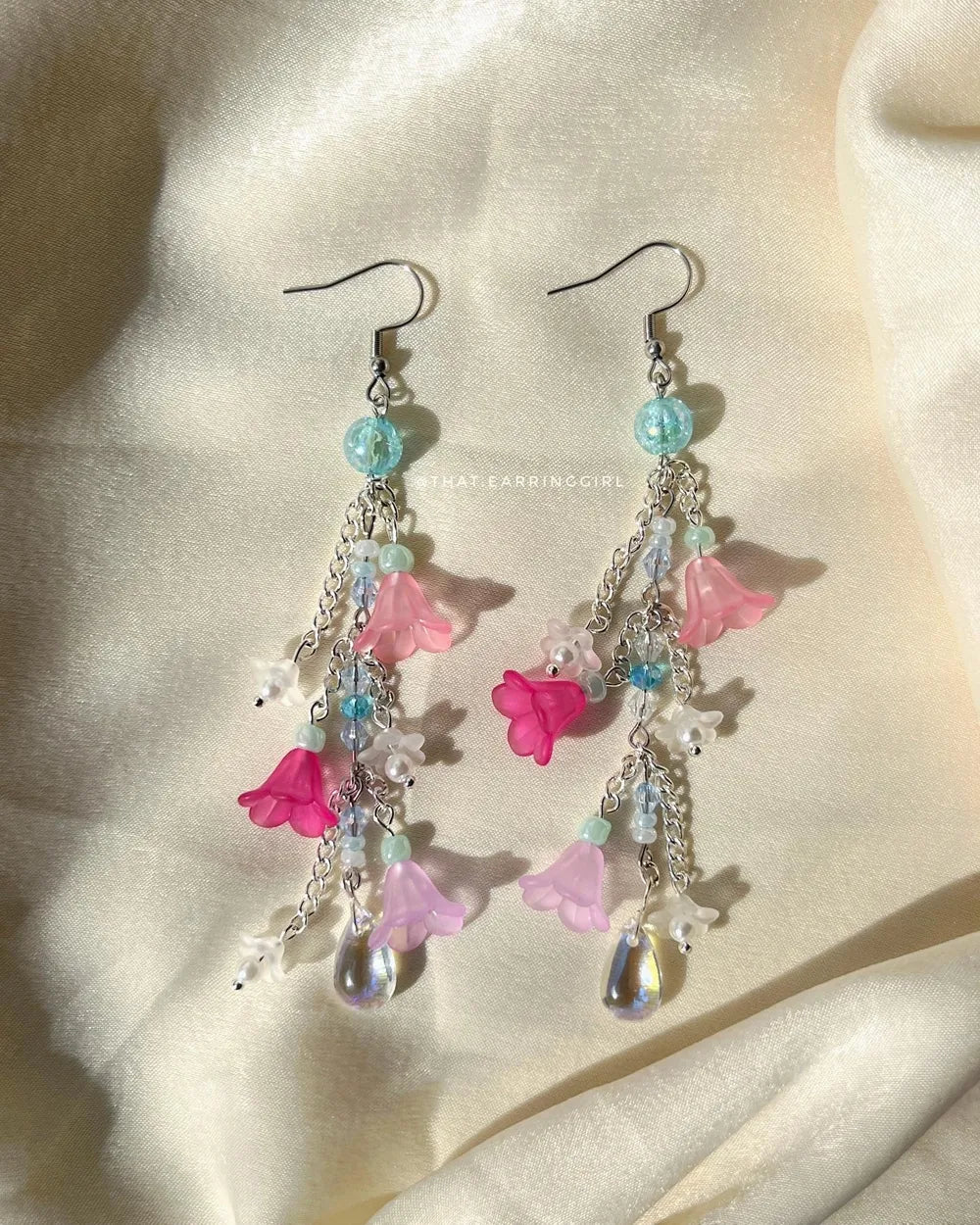 Spring Flowers - Handmade Earrings