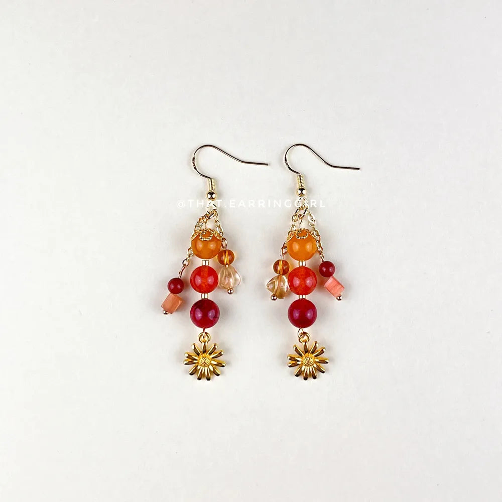 Marigold - Handmade Earrings