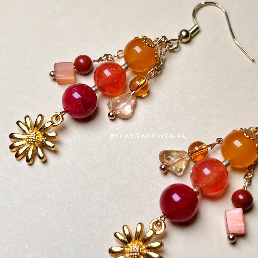 Marigold - Handmade Earrings